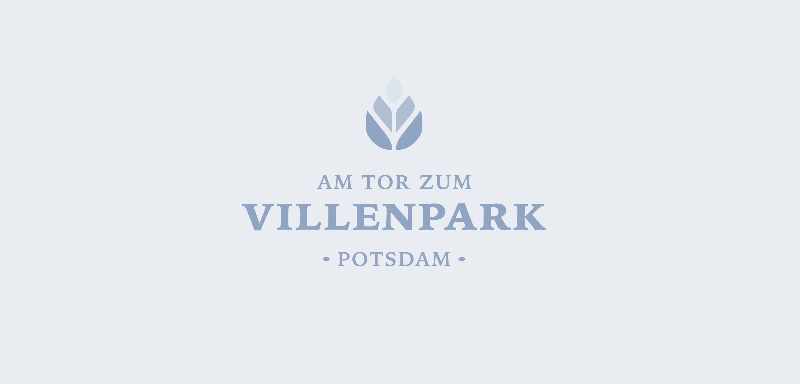 Am Tor zum Villenpark - Ansicht Logo